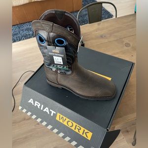 Ariat steel toe work boot size 12